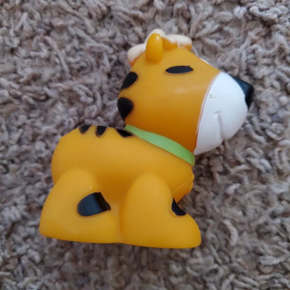 Little Tikes Chunky Yellow Tiger Animal Figure 2.75